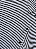 Top | Rib Light Travel | Nariko Diagonal Stripe | diagonal stripe black