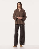 Top | Recycled Regular Travel | Chyka | Cacao