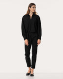 Blouse | Recycled Regular Travel | Sotoky | Deep Black