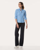 Blouse | Regular Travel | Ayaka Closed | Alaskan Blue