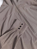 Blouse | Piqué-Travelqualität | Shiba | black check