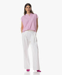 Bluse | Light-Travelqualität mit Dessin | Tokiko Dessin | Pink Lady Stripe