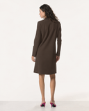 Kleid | Bonded Travelqualität | Mahiro | Brown
