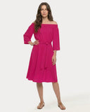 Kleid | Light-Travelqualität | Chica | Fuxsia