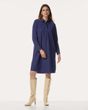 Kleid | Recycled Regular-Travelqualität | Riku | Sparkling Grape