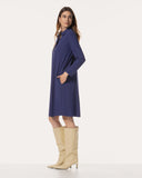 Kleid | Recycled Regular-Travelqualität | Riku | Sparkling Grape