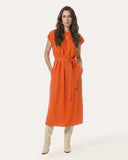 Jurk | Regular Travel | Ginoka | Burned Orange