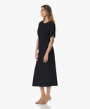 Kleid | Regular-Travelqualität | Lyori | Black-Blue