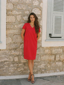 Jurk | Regular Travel | Misas | Poppy Red