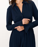 Kleid | Regular-Travelqualität | Rasy | Black-Blue