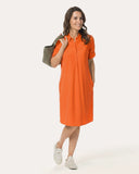 Jurk | Regular Travel | Veona | Burned Orange