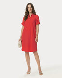 Kleid | Regular-Travelqualität | Veona | Poppy Red
