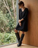 Dress | Regular Travel | Zeya | Deep Black