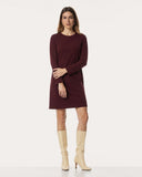 Kleid | Bonded-Travelqualität | Binko | Merlot