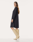Kleid | Bonded-Travelqualität | Binko | Black-Blue