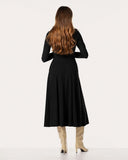 Dress | Recycled Regular Travel | Tami Long Sleeve | Deep Black