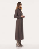 Kleid | Recycled Regular-Travelqualität | Sika | Cacao
