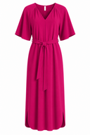 Jurk | Light Travel | Madoko | Fuxsia