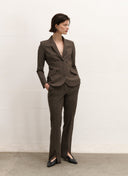 Pants | Regular Travel Print | Etio | Herringbone - shop_name