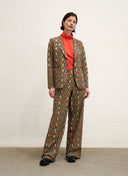 Pants | Heavy Travel Printed | Febri Prints | Cobra Orange - shop_name