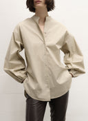 Blouse | Soft Cotton Stretch | Tokiyo | Sand Cotton - shop_name