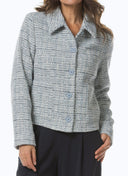 Jacket | Bouclé Melange | Chiho | Celeste - shop_name