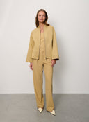 Jacket | Cotton stretch | Sangi | Safari sand Cotton - shop_name