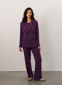 Blazer | Crepe | Takeo | Blackberry Wine - shop_name