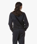 Jacket | Cotton Stretch | Miori | Black Blue