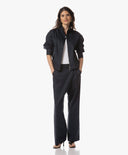 Jacket | Cotton Stretch | Miori | Black Blue