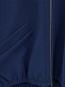 Jacket | Minicheck Bonded | Gurea | Blu Marine