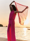 Jumpsuit | Regular Travel | Ruri | Bright Pink - shop_name