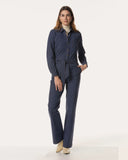 Jumpsuit | Heavy-Travelqualität Printed | Simmy | Denim