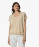 Knits | Linen Cotton Rec. Pol. | Yunea | Sand