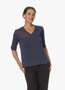 Knit | Ecotule | Zita | Navy Knit - shop_name