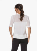 Knit | Ecotule | Zita | White Knit - shop_name