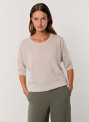 Knit | top | Half - length | Air cashmere | Yara | Silver Knit - shop_name