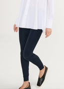 Legging | Travel jersey | Haya | Black - Blue - shop_name