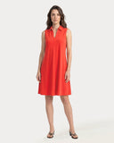 Kleid | Regular Travelqualität | Lyame | Poppy Red