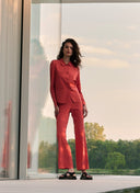 Pants | Regular travel jersey | Masami | Paradise Pink - shop_name