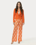 Pantalon | Polyester Satin Stretch | Taky | Sunburst bubbles