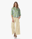 Blouses | Cotton | Bise Dessin | leaves