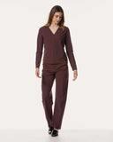 Hose | Comfort-Travelqualität | Suzuko | Merlot
