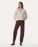 Hose | Comfort-Travelqualität | Suzuko | Merlot