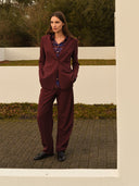 Hose | Comfort-Travelqualität | Suzuko | Merlot
