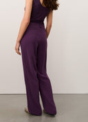 Pants | Crepe | Ninna | Blackberry Wine - shop_name