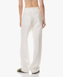 Hose | Leinen-Viskose mit Struktur | Rieka | soft white