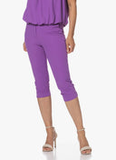 Pants | Regular Travel | Capri | Plum Purple - shop_name