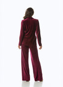 Pants | Velour Tencel | Kona Long Velvet | Wine Red Velvet - shop_name