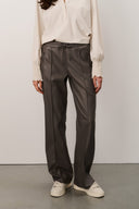 Pants | Vegan Leather | Kiyoshi | Dark Grey - shop_name